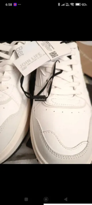 Zapatillas deportivas hombre blancas