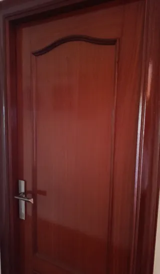 Puertas de interior de madera con cristal