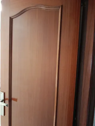 Puertas de interior de madera con cristal