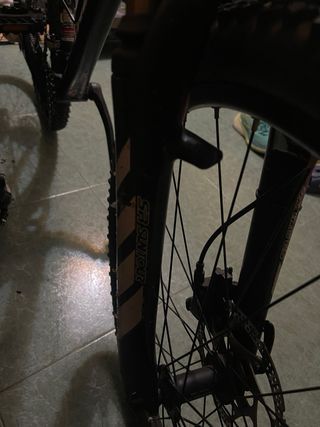 Bicicleta Merida Negra Talla m Ruedas 26