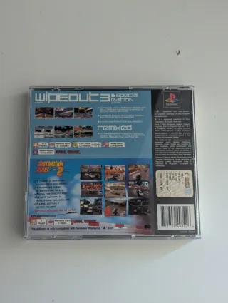 PS1 Wipeout 3 Special Edition + Destruction Derby
