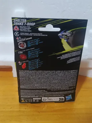 Beyblade X Shelter Drake 7-80GP starter pack New