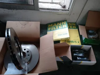 Discos de freno Opel Astra lote entero año 2005