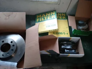 Discos de freno Opel Astra lote entero año 2005