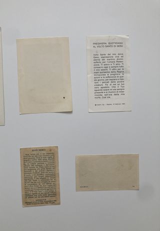 Lotto 6 Santini Gesù Vintage Misti