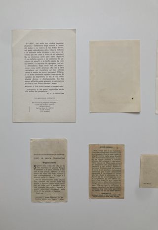 Lotto 6 Santini Gesù Vintage Misti