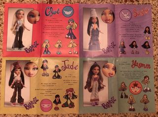 Poster Bratz 2000 con adesivi