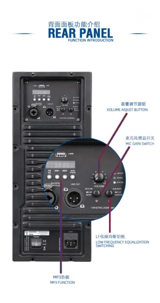 Módulo Amplificado IWI LX-12