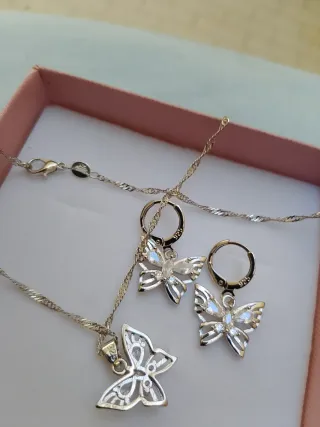 Orecchini Argento Rosa Gatto