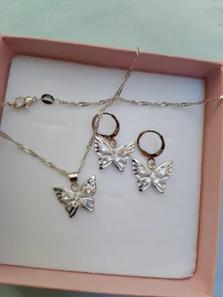 Orecchini Argento Rosa Gatto