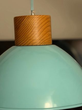 Lámpara de techo Els Banys agua marina