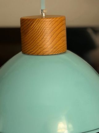Lámpara de techo Els Banys agua marina