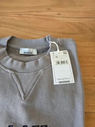 Pedro del Hierro Sudadera Gris XL