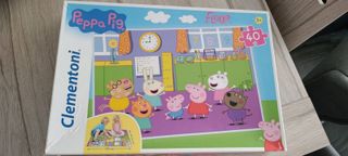 Puzzle Peppa Pig Clementoni 40 piezas Gigante