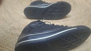 Zapatillas altas negras