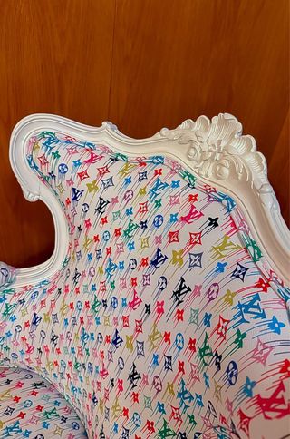 Sillón Descalzador Louis Vuitton Multicolor