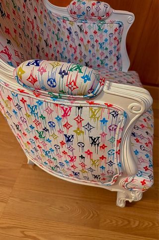 Sillón Descalzador Louis Vuitton Multicolor