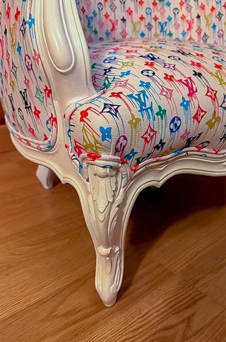 Sillón Descalzador Louis Vuitton Multicolor