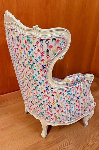 Sillón Descalzador Louis Vuitton Multicolor