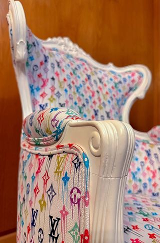 Sillón Descalzador Louis Vuitton Multicolor