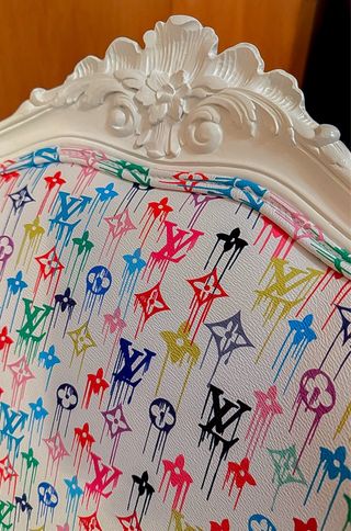 Sillón Descalzador Louis Vuitton Multicolor