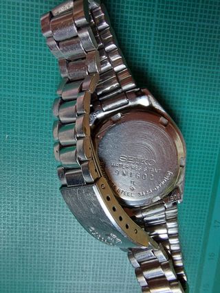 Seiko Quartz Analógico Mujer Plata