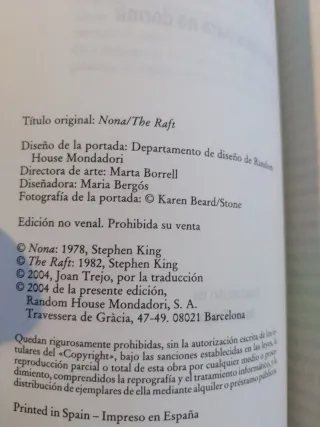 LOTE DOS LIBROS STEPHEN KING