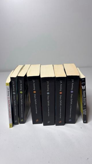 : Coleccion de libros harry potter salamandra