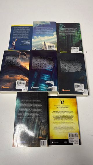 : Coleccion de libros harry potter salamandra