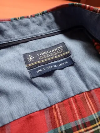 Camisa cuadros Valecuatro.