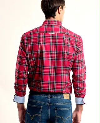 Camisa cuadros Valecuatro.