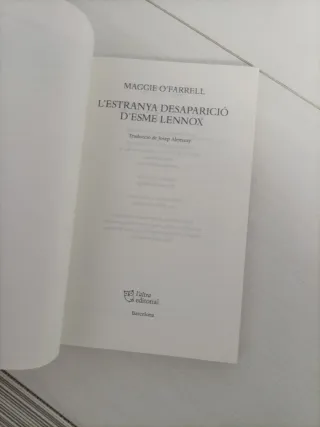 L'estranya desaparició d'Esme Lennox