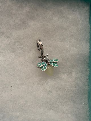 Charm Lucciola Pandora Argento 925 Luminoso