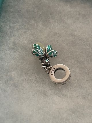 Charm Lucciola Pandora Argento 925 Luminoso