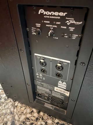 Subwoofer Autoamplificado PIONEER XPRS 115S