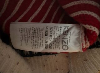 Jersey Kenzo lana Perú multicolor