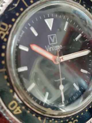 Orologio Vintage Nero e Oro