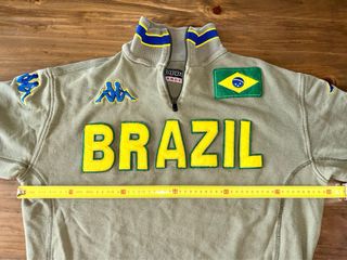 Sudadera Kappa Vintage Brasil Talla L