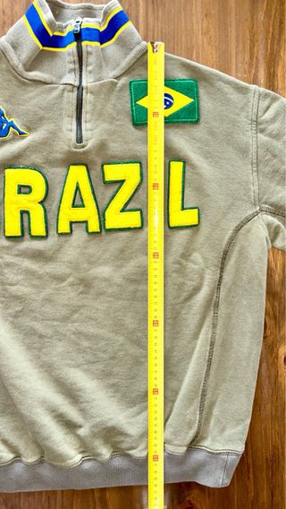 Sudadera Kappa Vintage Brasil Talla L