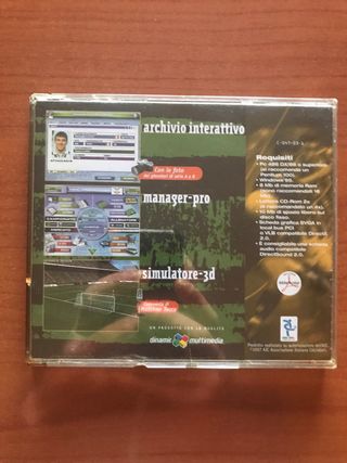 PC Calcio 5.0 Stagione 96-97 CD-ROM Originale