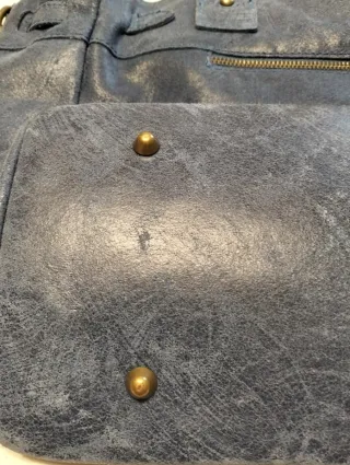 Borsa Le Corone blu/grigio