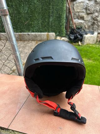 Casco de esquí adulto negro