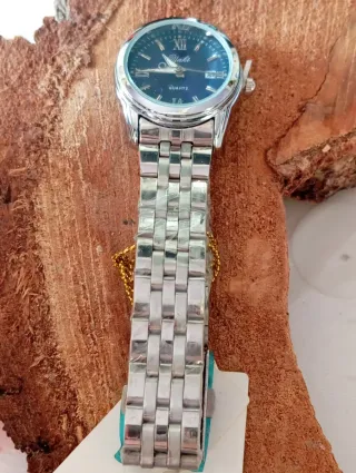 Orologio Cronografo Acciaio Nero