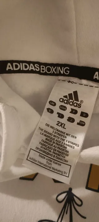 Sudadera Adidas WBC Boxeo XXL