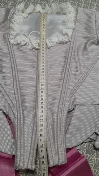 Corpiño manga larga fallera