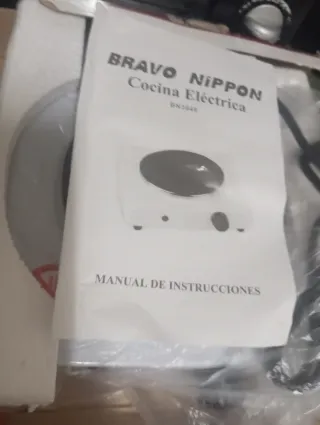 Cocina Eléctrica Bravo Nippon 1000W
