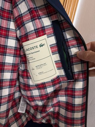 Cazadora Lacoste azul