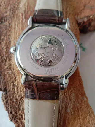 Orologio TCLASS Mappa Mondo Marrone Oro