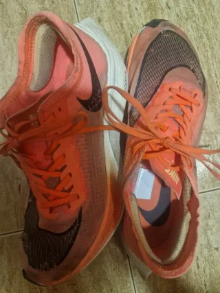 Nike Vaporfly Next% Naranja/Rosa Talla 42