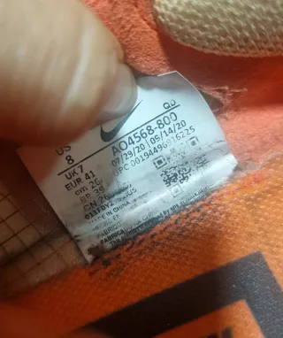 Nike Vaporfly Next% Naranja/Rosa Talla 42
